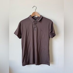 Brown Mens Golf Polo Shirt (fits like a small / small medium)